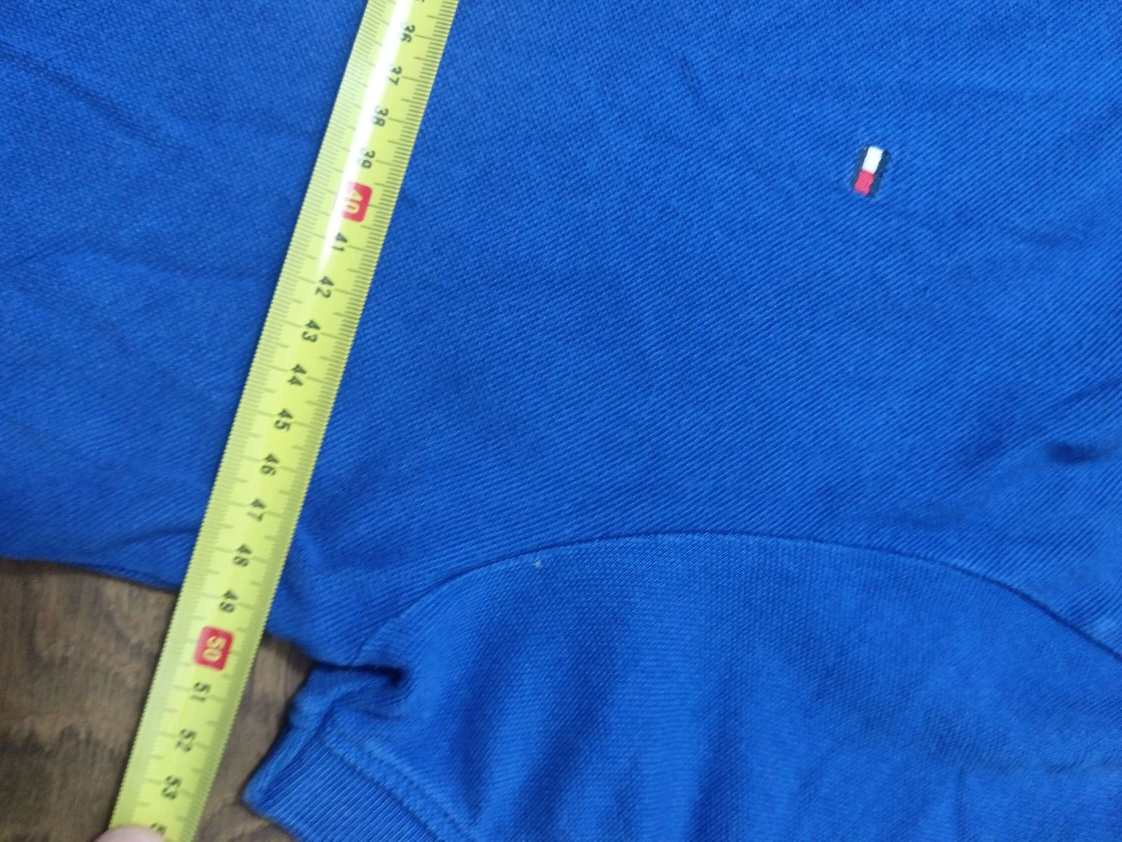 Tommy Hilfiger blue polo size m – photo 5